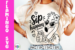 Funny Flamingo SVG Bundle, Flamazing Quotes, Sarcastic SVG Product Image 7