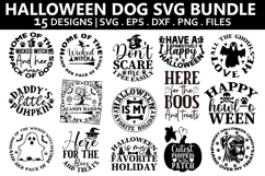 Halloween Dog SVG Bundle |Halloween T-shirt Design Product Image 1
