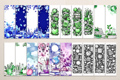 Back to school bookmark designs BUNDLE |Printable book craft Product Image 4