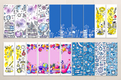 Back to school bookmark designs BUNDLE |Printable book craft Product Image 6