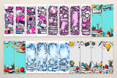 Back to school bookmark designs BUNDLE |Printable book craft Product Image 8