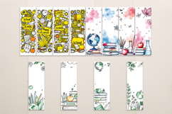 Back to school bookmark designs BUNDLE |Printable book craft Product Image 9