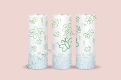 bundle spring flower floral skinny tumbler sublimation design for 20oz and 30oz skinny tumbler sublimation wrap