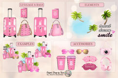 Travel Accessories PNG Bundle 20 Designs Roses Voyage 300DPI Product Image 2