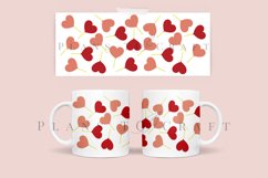 bundle valentine 6 coffee glass wrap svg glass mug svg presized for 11oz and 15oz glass ready to cut and sublimation files