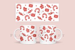bundle valentine 6 coffee glass wrap svg glass mug svg presized for 11oz and 15oz glass ready to cut and sublimation files