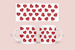 bundle valentine 6 coffee glass wrap svg glass mug svg presized for 11oz and 15oz glass ready to cut and sublimation files