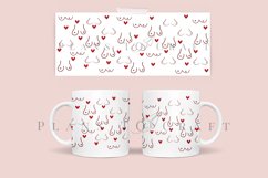 bundle valentine 6 coffee glass wrap svg glass mug svg presized for 11oz and 15oz glass ready to cut and sublimation files