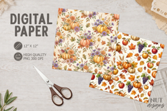 Fall Pumpkin Journal junk Autumn Harvest Paper Product Image 1