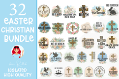 32 Christian Easter Bundle, Easter set Product Image 1
