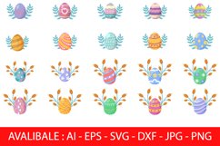 Easter Set Desain Vector Bundle Product Image 1