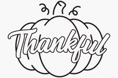 Thankful SVG, Cut Files, Thanksgiving Shirt Designs Product Image 3