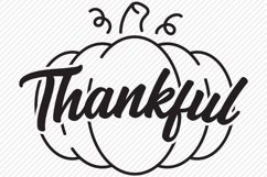 Thankful SVG, Cut Files, Thanksgiving Shirt Designs Product Image 2