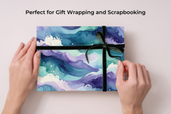 Mermaidcore Digital Paper Bundle Seamless Patterns Product Image 7