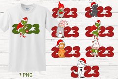2023. Cat christmas. Gnomes christmas. Product Image 1