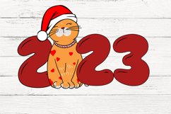 2023. Cat christmas. Gnomes christmas. Product Image 4