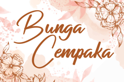 Bunga Cempaka Font Product Image 2