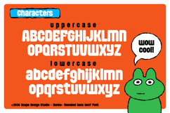 Bunko - Rounded Sans Serif Font Product Image 3