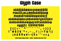 Bunko - Rounded Sans Serif Font Product Image 5