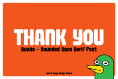 Bunko - Rounded Sans Serif Font Product Image 12