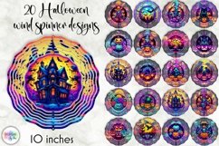 Halloween Wind Spinner Bundle | Neon Punk Style Halloween Product Image 1