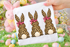 Leopard Bunny Easter PNG, Funny Easter PNG, Happy Easter PNG Product Image 1
