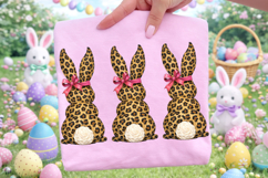 Leopard Bunny Easter PNG, Funny Easter PNG, Happy Easter PNG Product Image 3