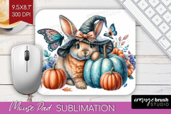 Bunny Halloween Mouse Pad Sublimation Coquette Mousepad PNG Product Image 1