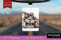 Bunny Valentine Air Freshener PNG Whimsical Animal PNG Product Image 1