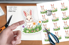 Spring Bunny Sticker Product Image 1