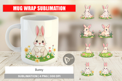 Mug Wrap Spring Bunny Product Image 1