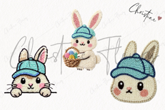 Faux Yarn Easter Clipart | Easter PNG Product Image 3