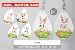 Earring Spring Bunny Product Image 1