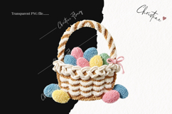 Faux Yarn Easter Clipart | Easter PNG Product Image 2