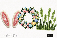 Faux Yarn Easter Clipart | Easter PNG Product Image 1
