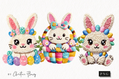 Faux Yarn Easter Clipart | Easter PNG Product Image 1