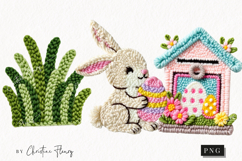 Faux Yarn Easter Clipart | Easter PNG Product Image 1