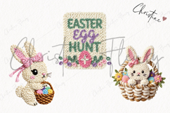 Faux Yarn Easter Clipart | Easter PNG Product Image 3