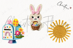 Faux Yarn Easter Clipart | Easter PNG Product Image 3