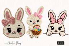 Faux Yarn Easter Clipart | Easter PNG Product Image 1