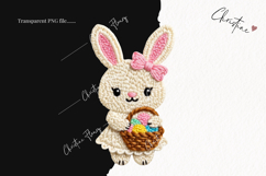 Faux Yarn Easter Clipart | Easter PNG Product Image 2