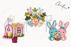 Faux Yarn Easter Clipart | Easter PNG Product Image 3