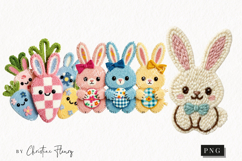 Faux Yarn Easter Clipart | Easter PNG Product Image 1