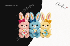 Faux Yarn Easter Clipart | Easter PNG Product Image 2