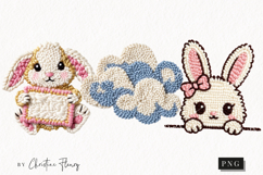 Faux Yarn Easter Clipart | Easter PNG Product Image 1