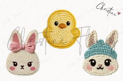 Faux Yarn Easter Clipart | Easter PNG Product Image 3