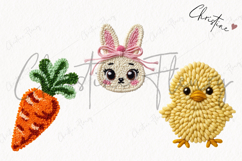 Faux Yarn Easter Clipart | Easter PNG Product Image 3