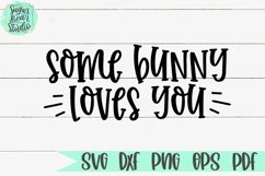 Some Bunny Loves You | A Cereal Bowl SVG Product Image 2