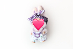 PDF Sewing Pattern - Plush Monster Toy Bunny Bow Headband