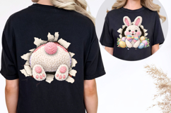 Easter Bunny Front and Back png Product Image 9
